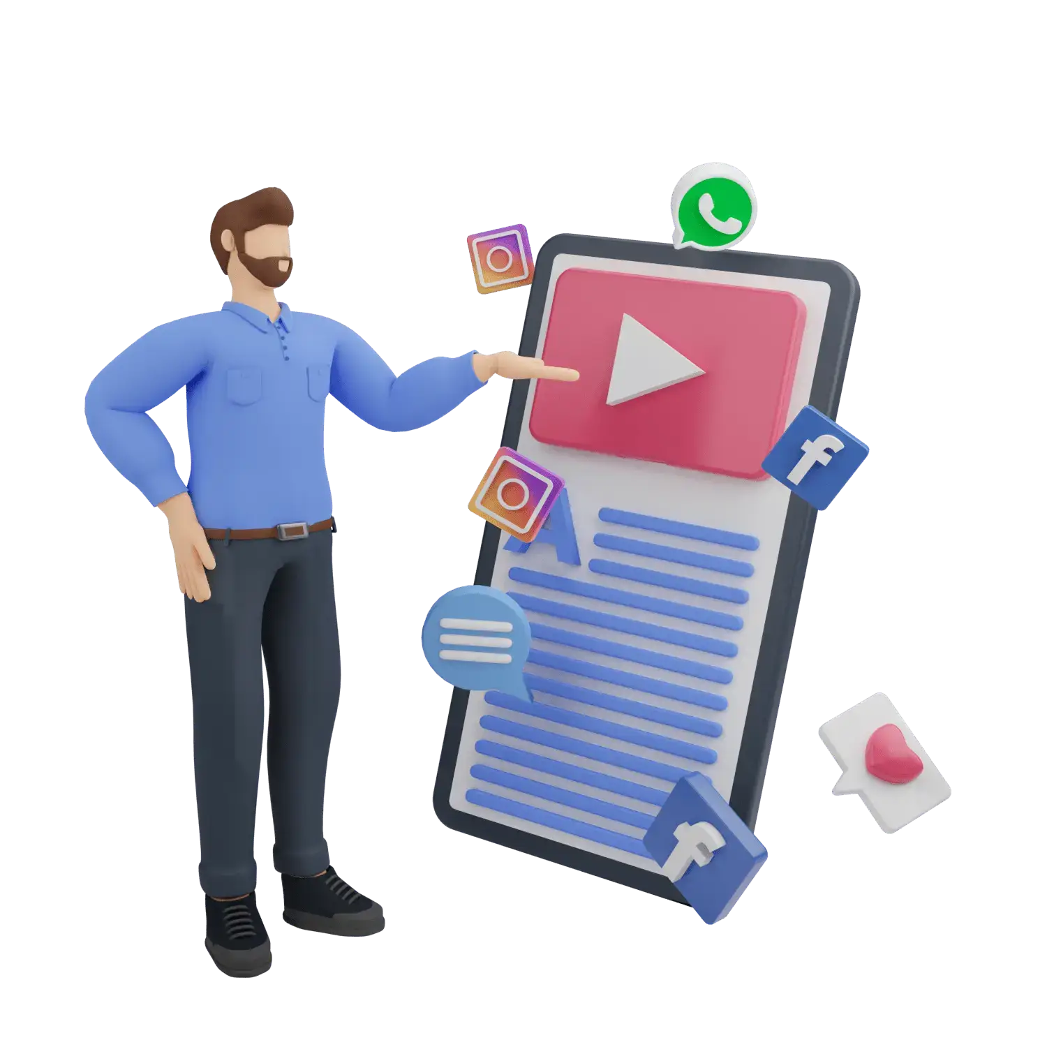 social media marketing in mobile online